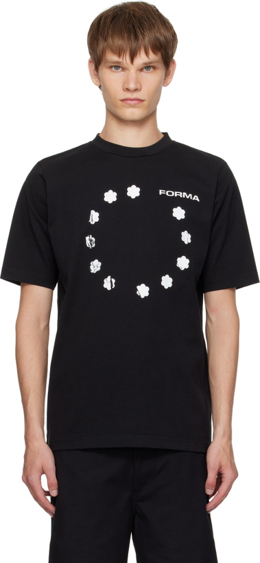 Photo: FORMA Black SS EU Logo T-shirt