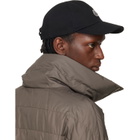 Rick Owens Moncler + Rick Owens Black Baseball Hat