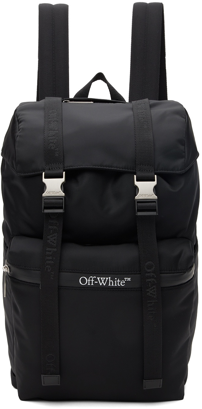 Photo: Off-White Black Outdoor Flap Backpack