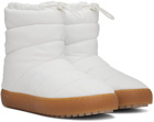 APRÈS Research SSENSE Exclusive White Beta Boots