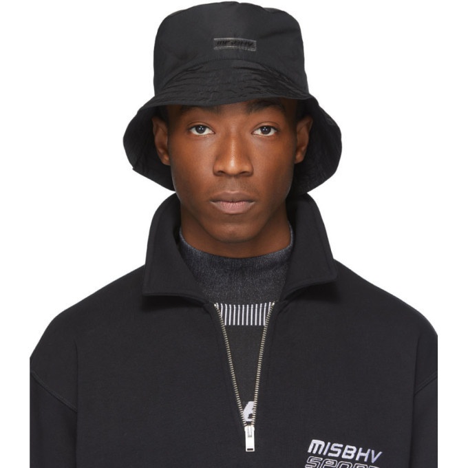 MISBHV Black Jordan Barrett Edition Bucket Hat