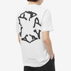 1017 ALYX 9SM Men's Melt Circle Logo T-Shirt in White