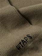 WTAPS - Three-Pack Logo-Intarsia Cotton-Blend Socks