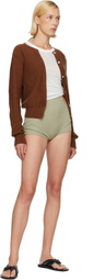 Baserange Brown Tier Cardigan
