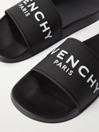 Givenchy - Logo-Embossed Rubber Slides - Black