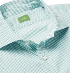 Sid Mashburn - Gingham Cotton-Poplin Shirt - Green