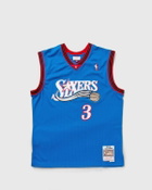Mitchell & Ness Nba Swingman Jersey Philadelphia 76ers Alternate 1999 00 Allen Iverson #3 Blue Jerseys
