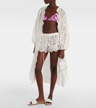 Farm Rio Laise broderie anglaise beach cover-up