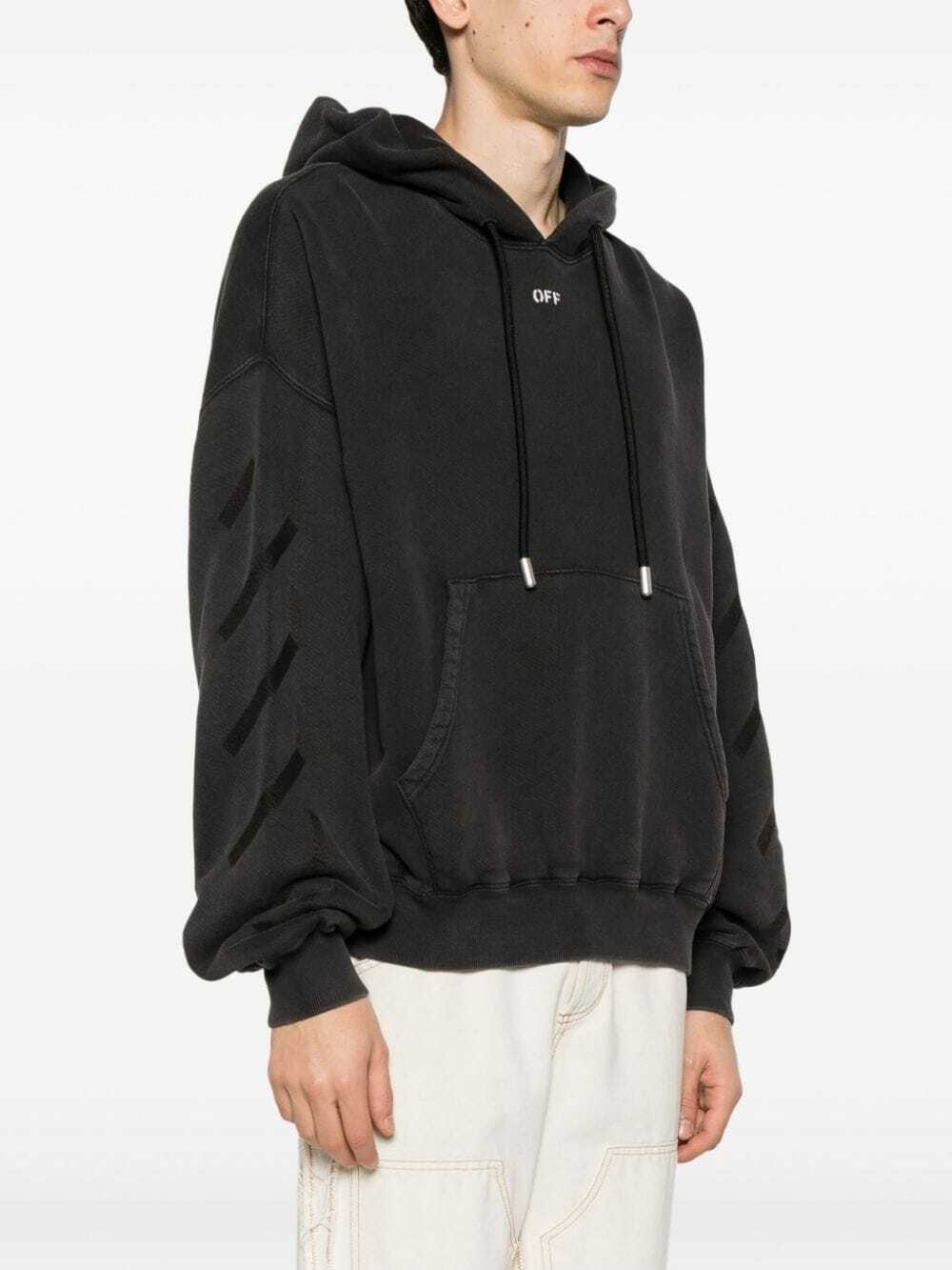 【送料&関税込】Off-White Matthew Hoodie Off-White Matthew Cotton Hoodie | Black | FARFETCH