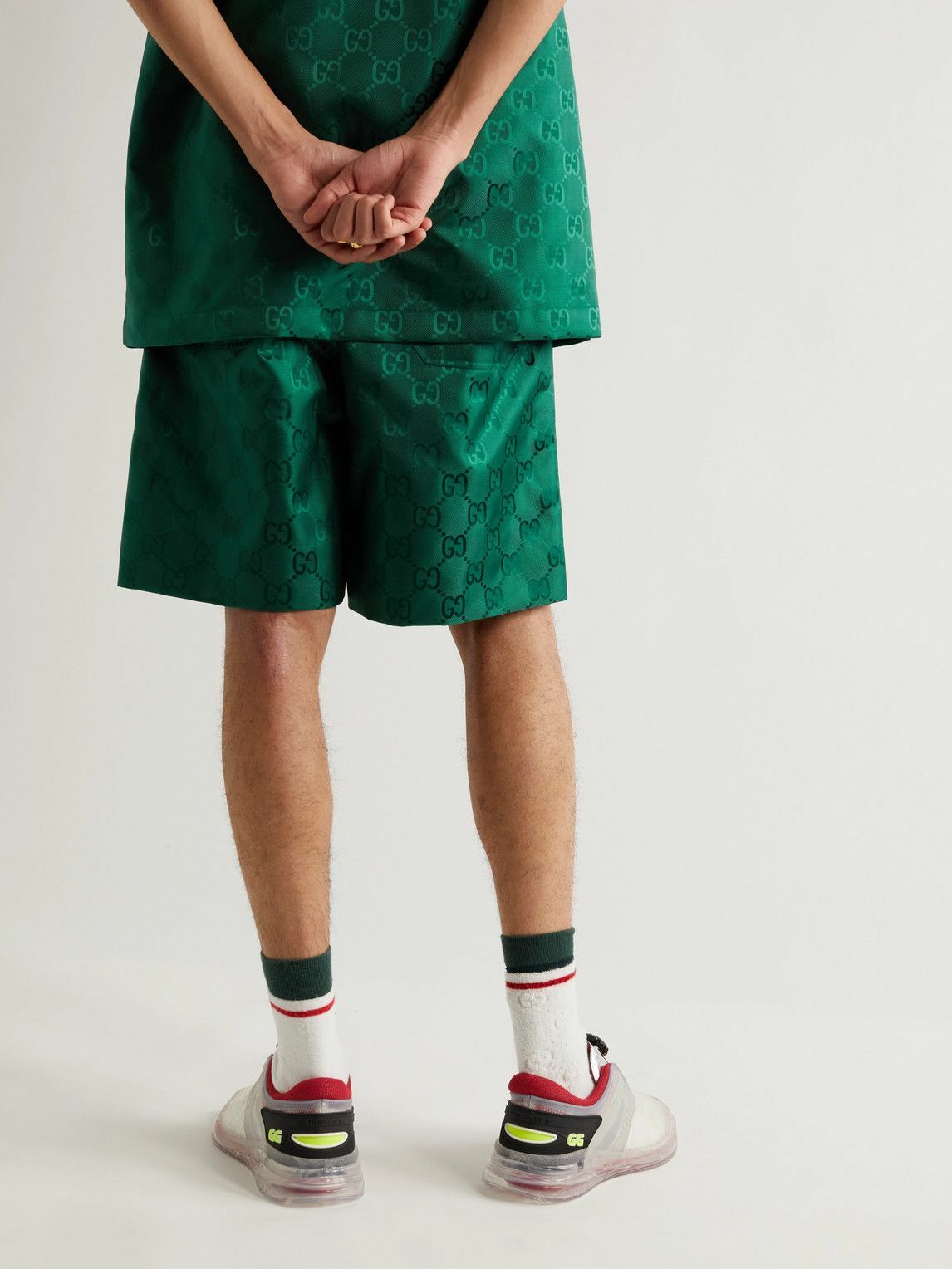 Green sale gucci shorts