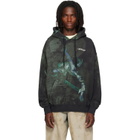 Off-White Black Dark Painting Skate Hoodie