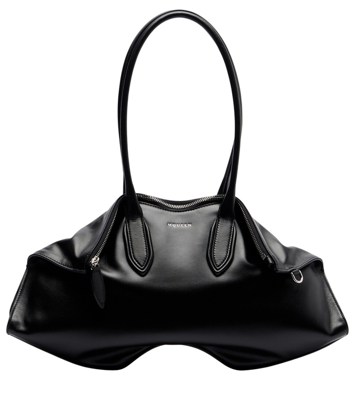Photo: McQueen Manta Medium leather tote bag
