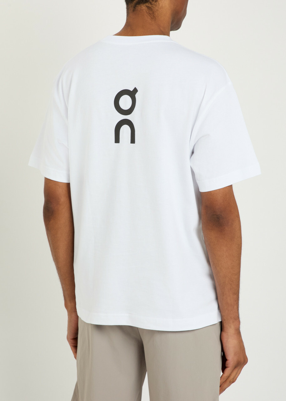 ON Club T Logo Cotton T-shirt White