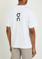 ON Club T Logo Cotton T-shirt White