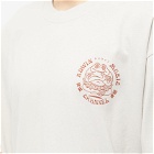Edwin Men's Long Sleeve Music Channel T-Shirt in Mist