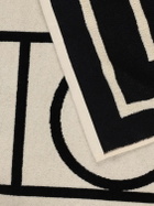 TOTEME Monogram Jacquard Beach Towel