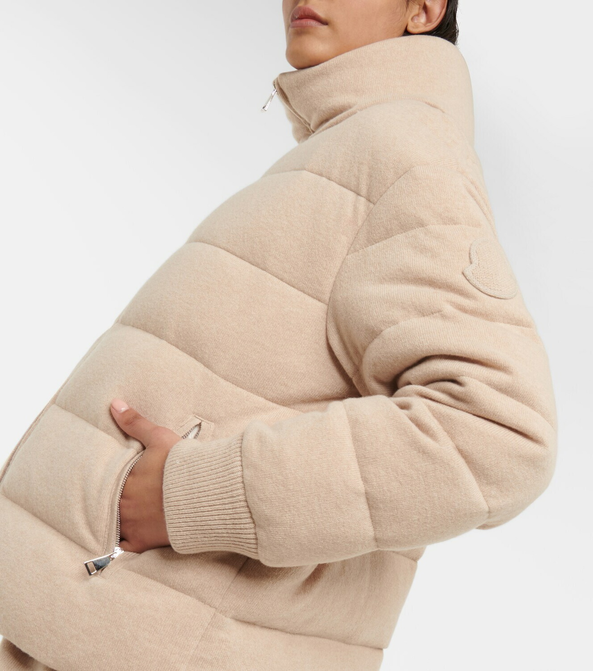 Moncler - Cayeux wool-blend down jacket Moncler