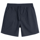 Foret Men's Hush Seersucker Shorts in Navy