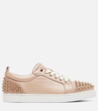 Christian Louboutin Louise Junior Spikes leather sneakers