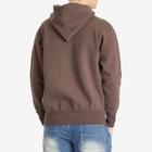 Human Made Men's Tsuriami Heart Hoodie in Brown
