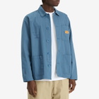 Service Works Men's Poplin Printed Chore Shirt in Slate