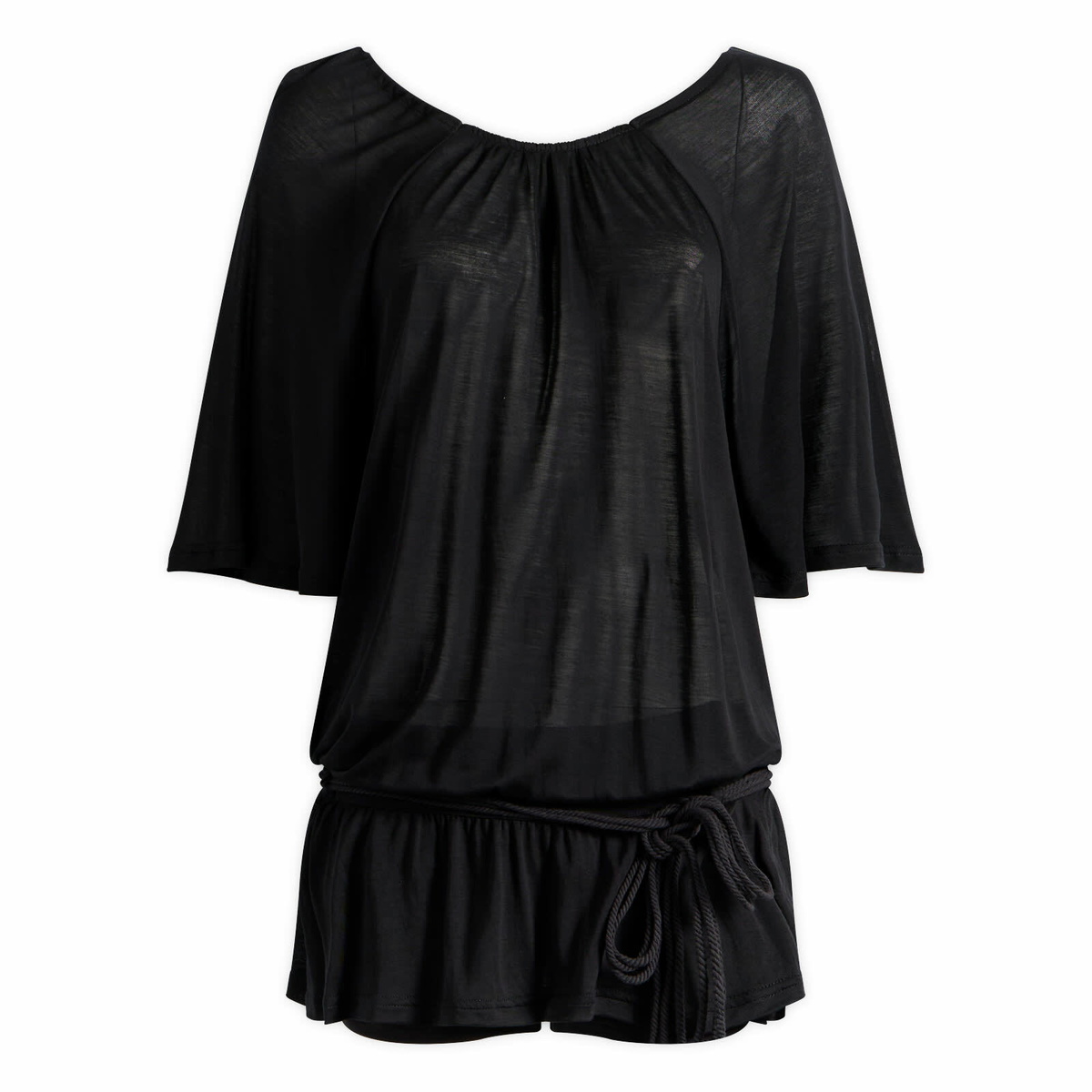 Peachy Den Women's Blanche Skort Dress in Onyx