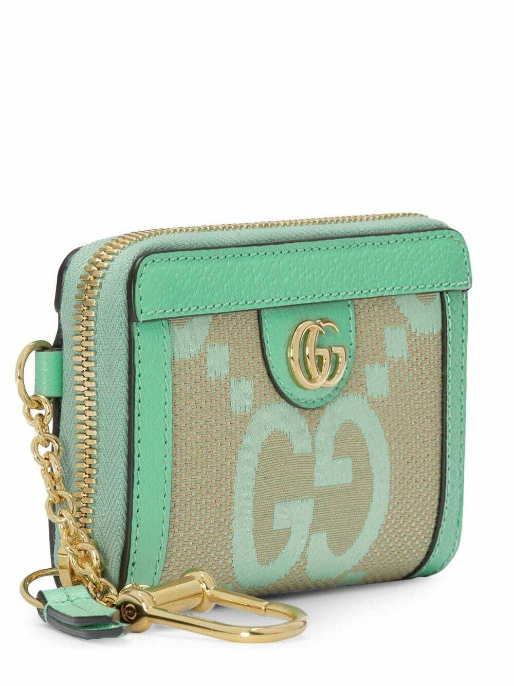 Gucci Ophidia Jumbo GG Key Case in Natural