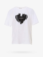 Saint Laurent   T Shirt White   Womens