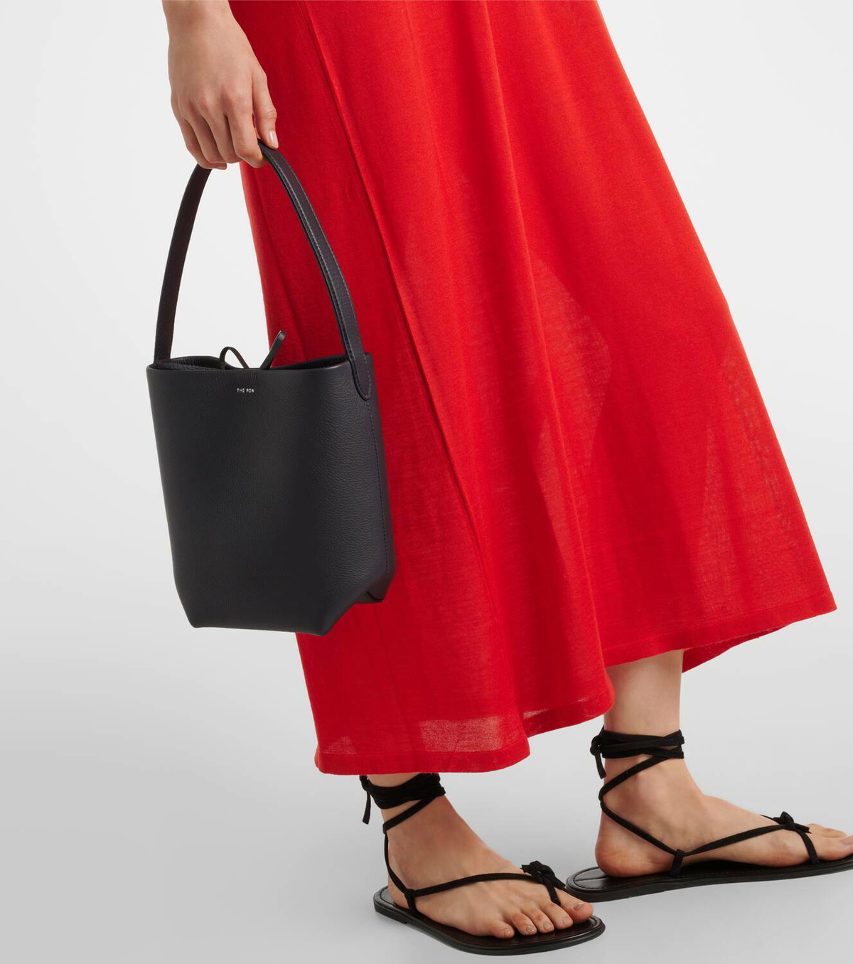 The Row N/S Park Small leather tote bag The Row
