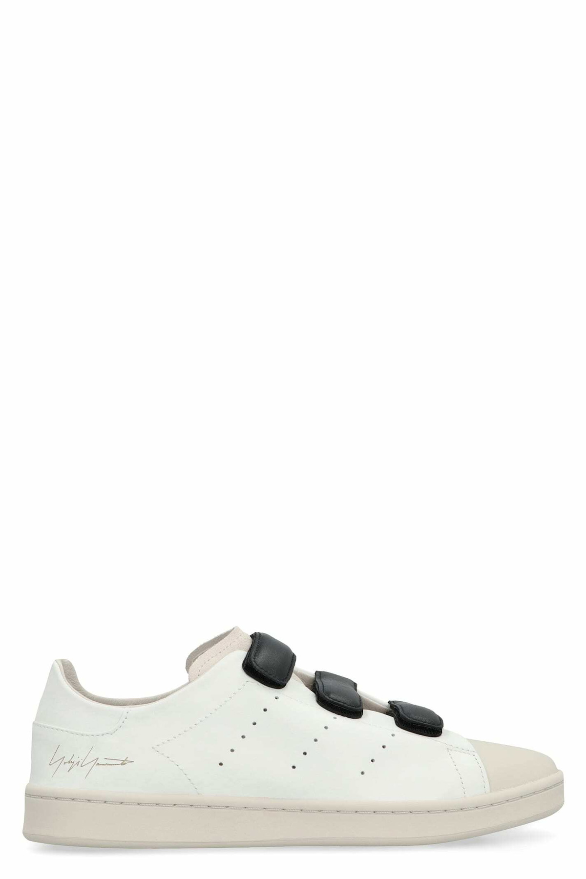 スニーカー Y-3 Midsole Sneakers With Leather And Textile Composition Adidas Y-3 Men ZX Run black footwear white
