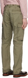 RRL Khaki Surplus Poplin Cargo Pants
