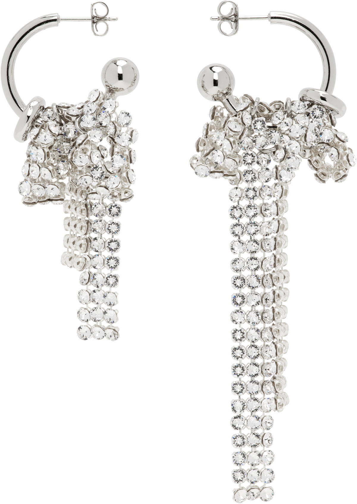 送料関税込☆Justine Clenquet Sammy earrings Silver Sammy Earrings by Justine Clenquet on Sale