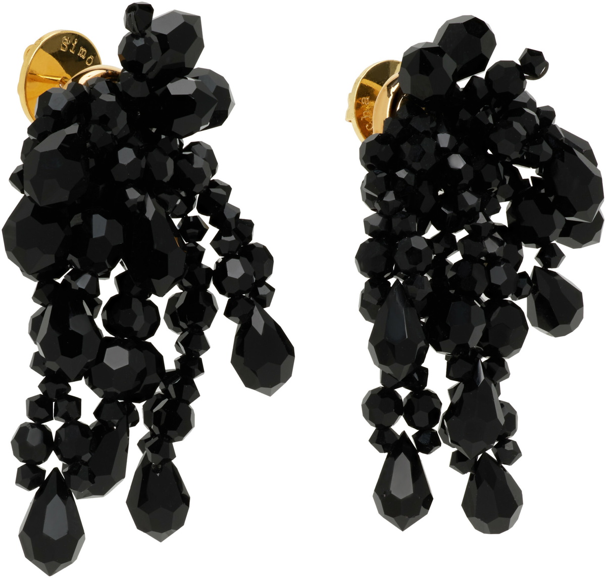 Simone Rocha Wilted Chandelier Earrings