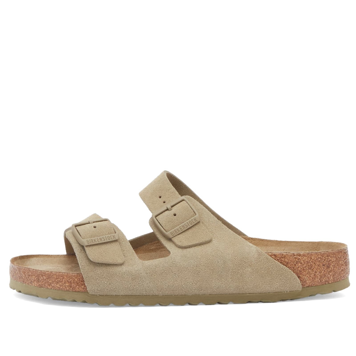 Birkenstock Men's Arizona SFB in Faded Khaki