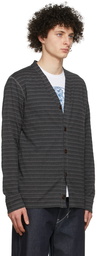 Junya Watanabe Grey Cotton Cardigan