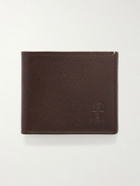 Brunello Cucinelli - Logo-Debossed Leather Billfold Wallet