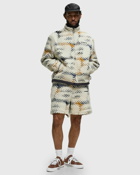 Awake Printed A Fleece Sweatshorts Multi - Mens - Casual Shorts