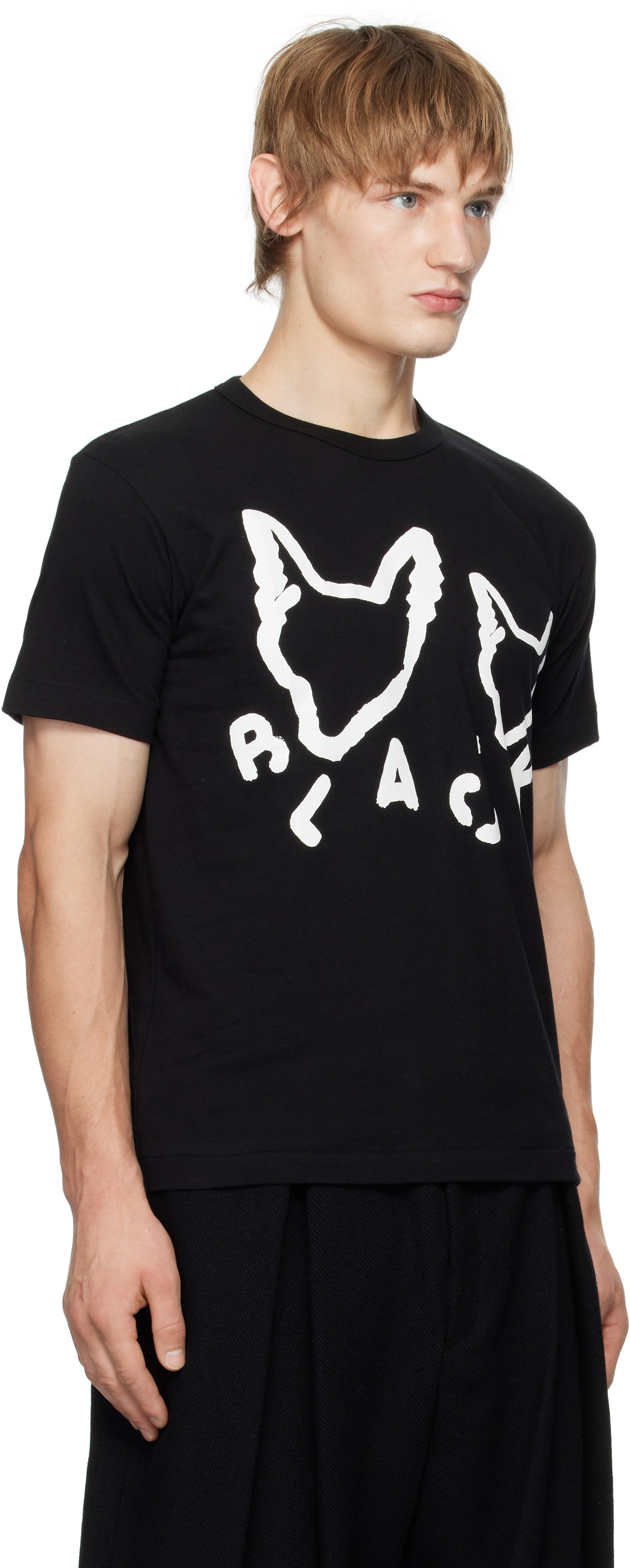 Black Comme des Garçons Black Cotton Jersey T-shirt
