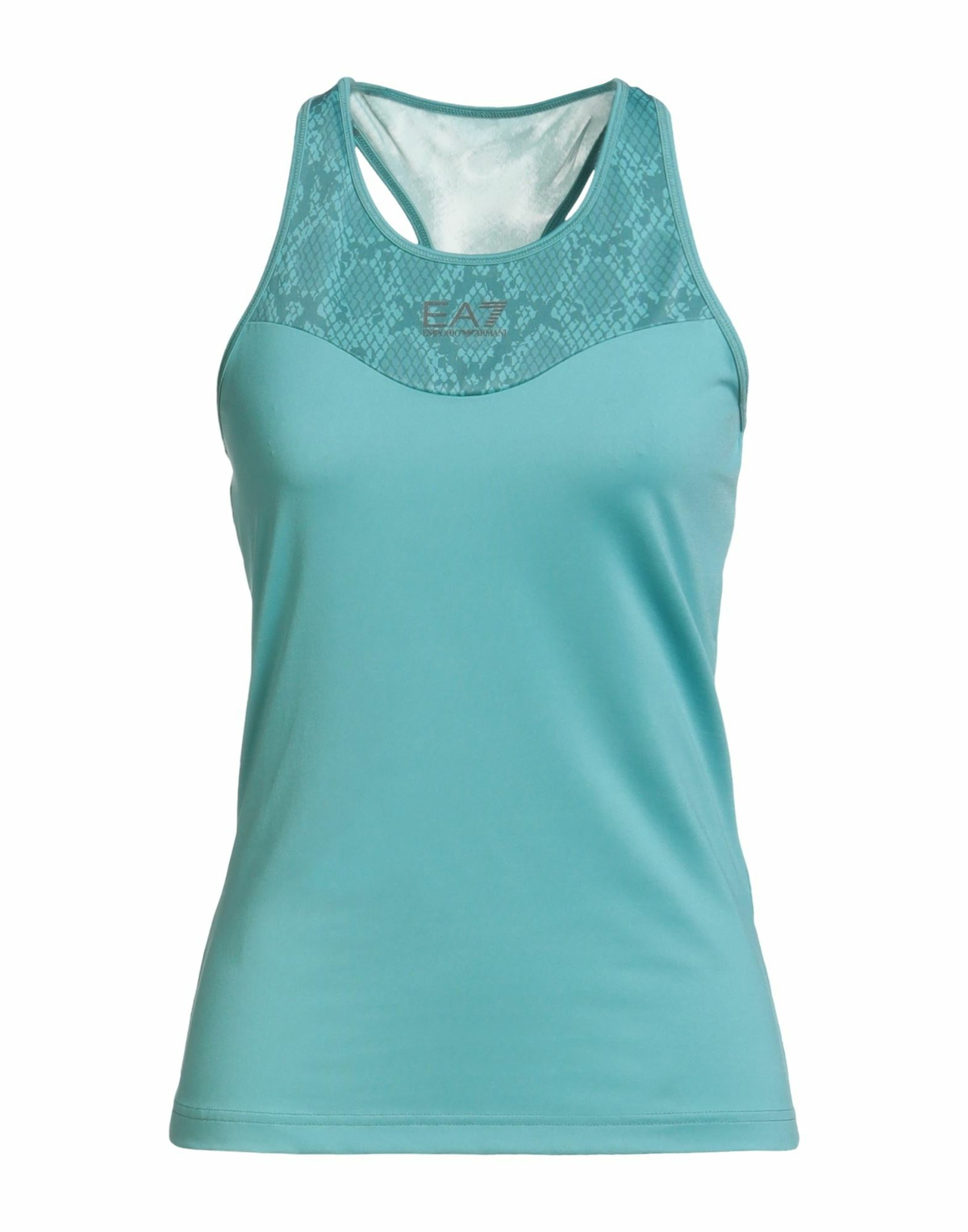 Ea7 Womens Tank top Turquoise