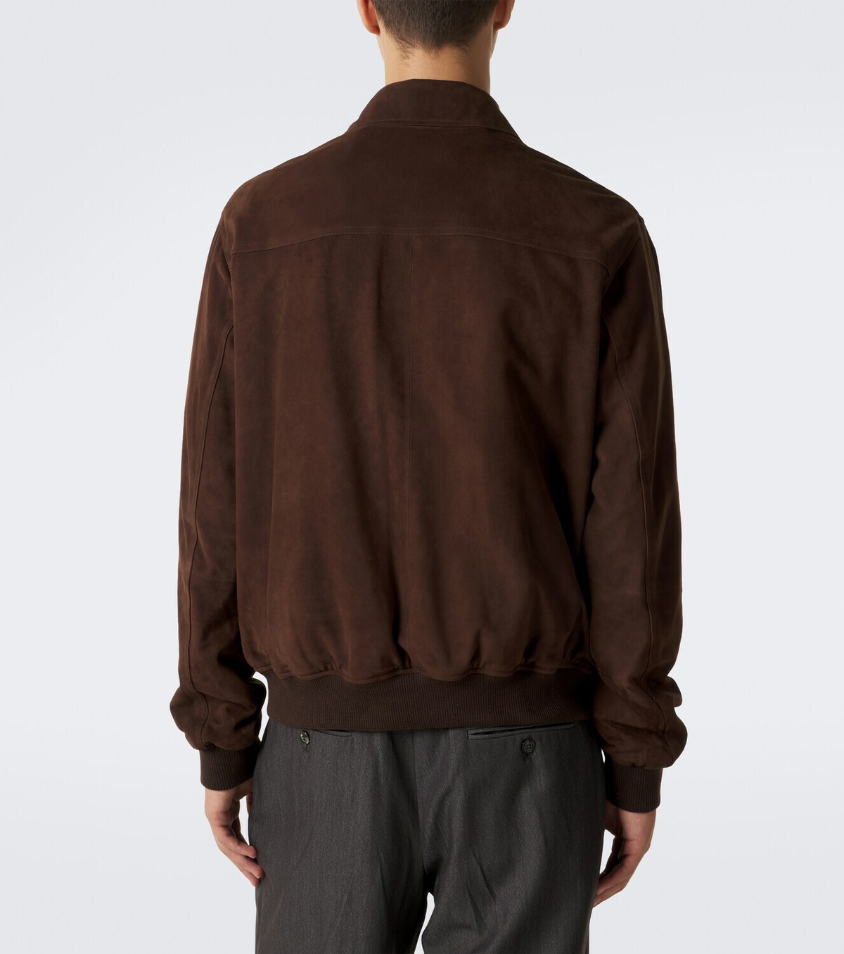 Arma Tomme reversible suede blouson jacket