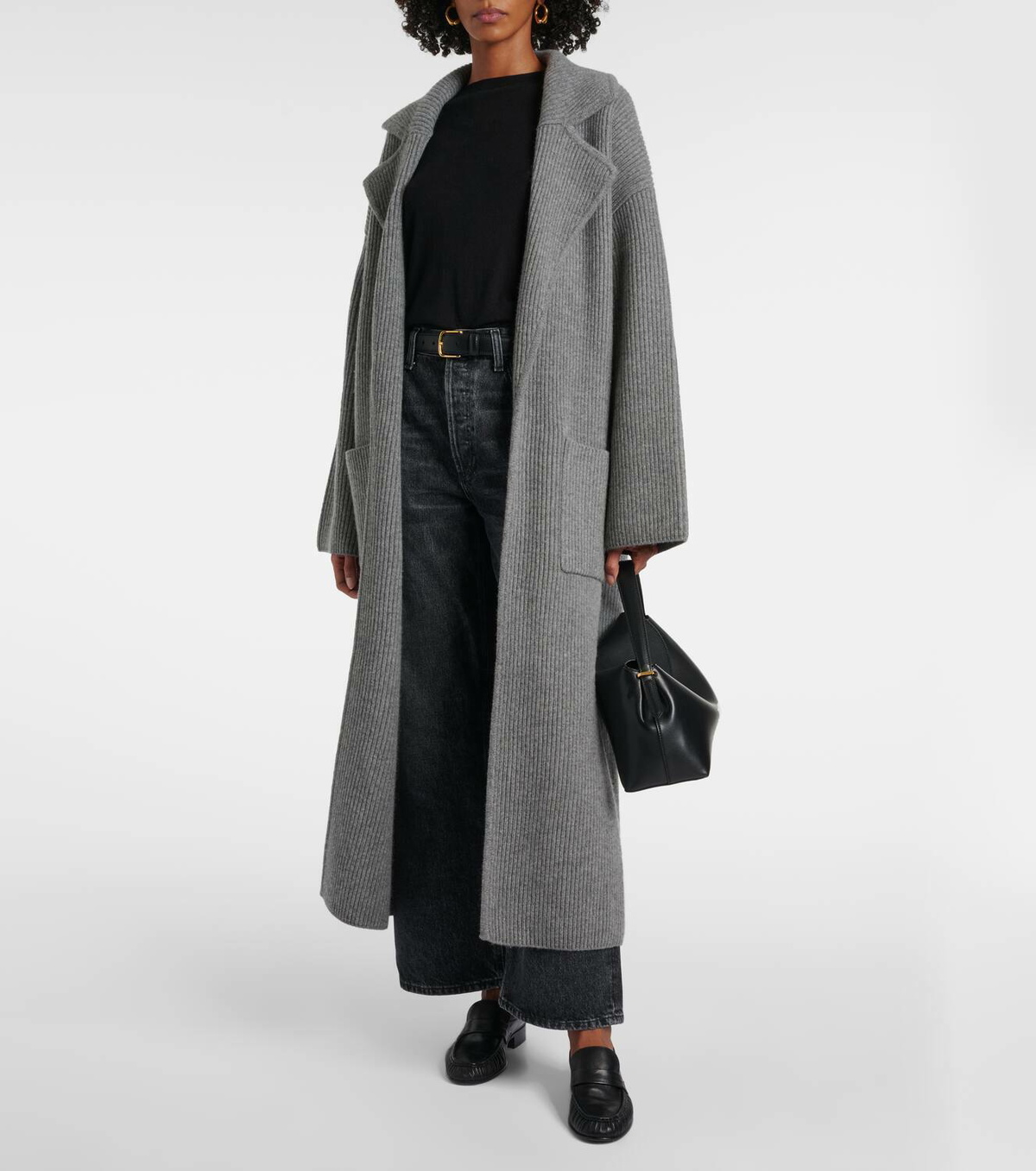 Toteme Ribbed-knit wool-blend cardigan Toteme