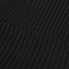 Studio Nicholson Men's Mikkel Merino Seamless Knit Beanie in Black