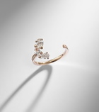 Repossi Serti Sur Vide 18kt rose gold ring with diamonds