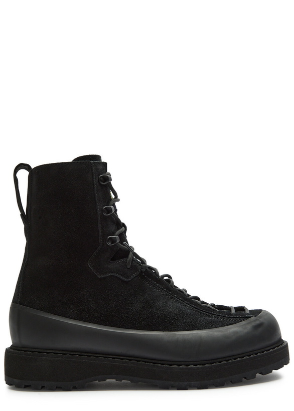 Photo: Stone Island Suede Hiking Boots Black