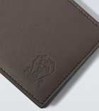 Brunello Cucinelli Logo debossed leather wallet