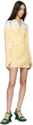 Kijun Yellow Half-Zip Minidress