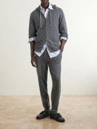 N.PEAL - Ladbroke Organic Cashmere Hoodie - Gray