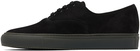 Common Projects Black Four Hole Sneakers