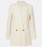 Max Mara Double-breasted virgin wool blazer