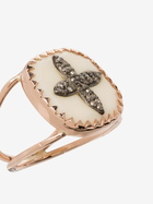 Pascale Monvoisin 9K Rose Gold Bowie No. 2 Diamond Ring